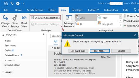 how to find attachments in outlook