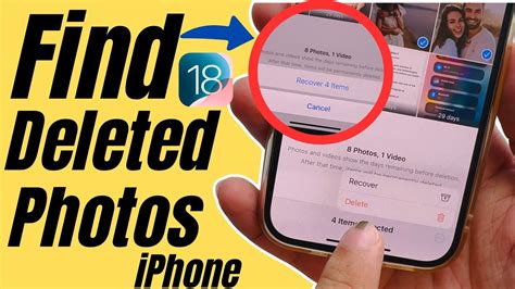how to find deleted iphone photos