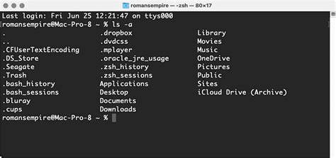how to find directory in terminal