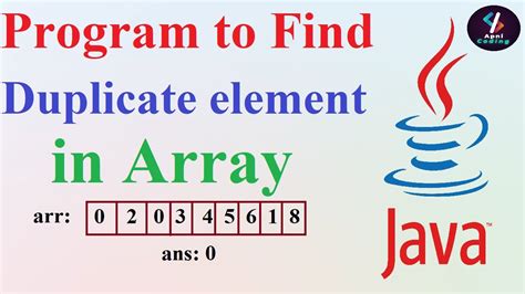 how to find duplicate number in array