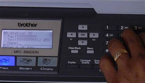 how to find fax number on printer