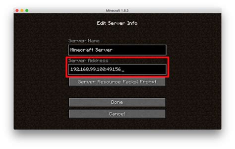 how to find ip on minecraft server
