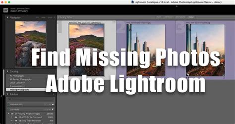 how to find photos in lightroom