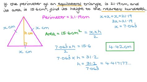 How To Find The Height Of A Triangle