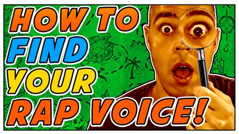 how to find your voice in rap