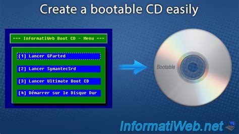 how to burn bootable cd
