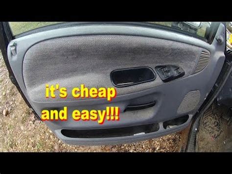 how to fix loose door panels the right way - YouTube