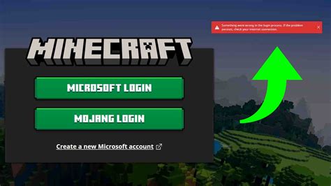 how to fix minecraft login problem