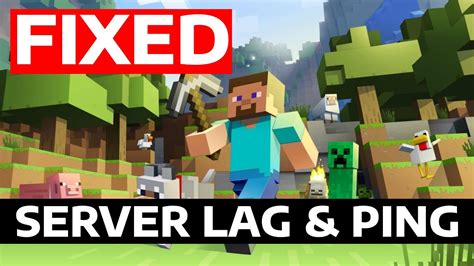 how to fix server lag minecraft