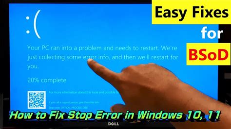 how to fix stop error