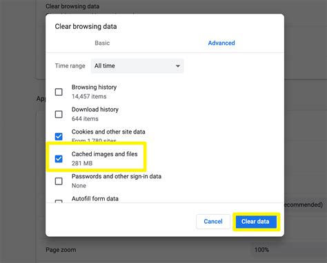 how to flush browser cache