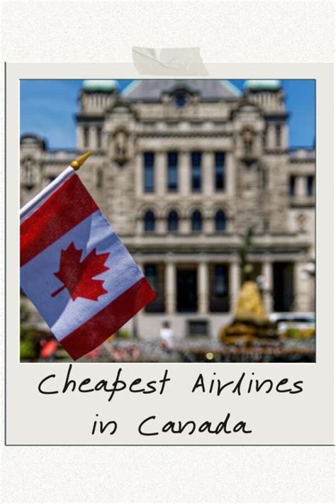 how to fly cheap in canada