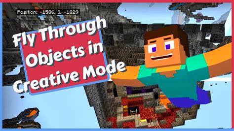 how to fly creative mode minecraft
