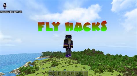how to fly hack in minecraft server