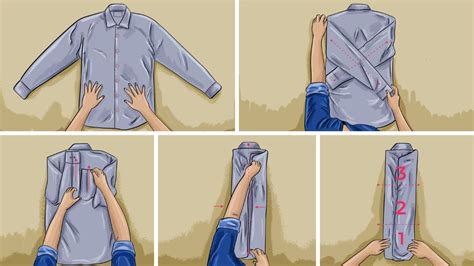 how to fold a shirt