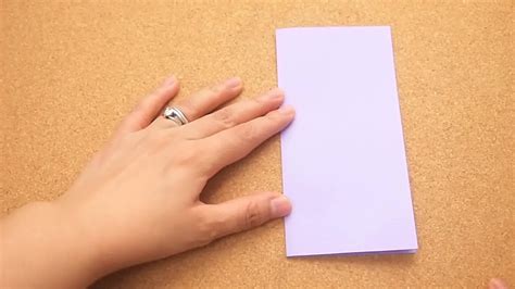how to fold paper perfectly in half