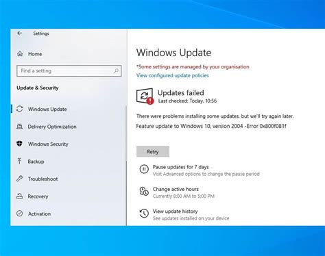 how to force update windows 10 20h2