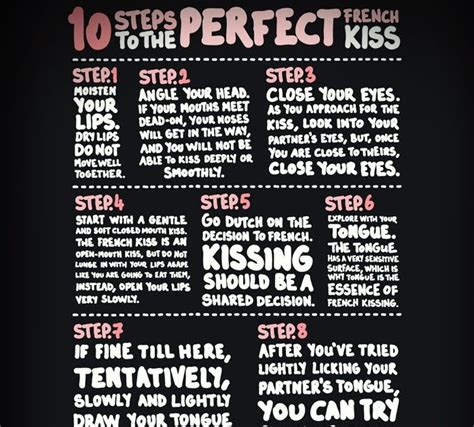 how to french kiss step by step