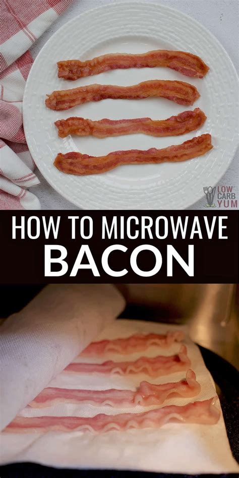 how to fry bacon in microwave