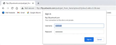 how to ftp in chrome