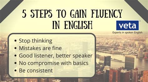 how to gain fluency in english