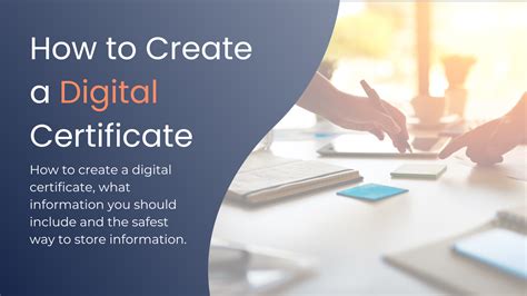 how strengthen generate digital certificate