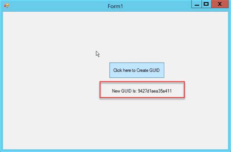 how to generate new guid in c#