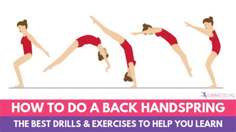 how to get a back handspring
