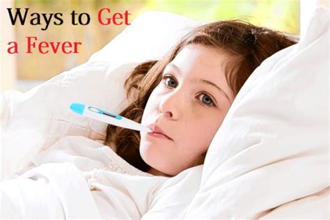 how to get a fever overnight