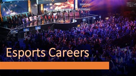 how to get a job in esports