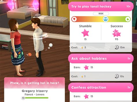 how to get a relationship on sims mobile