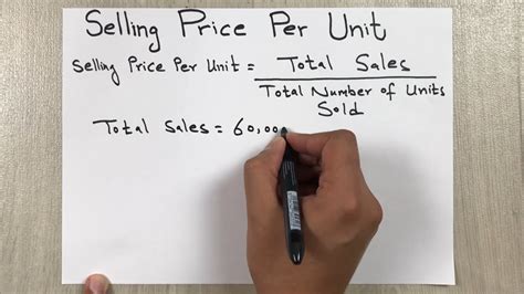 how to get a selling price