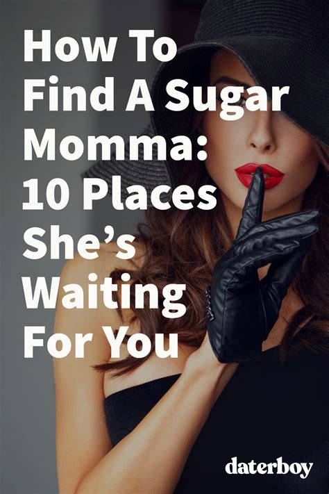 how to get a sugar mama