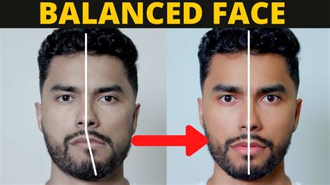 how to get a symmetrical face naturally