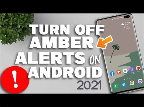 how to get amber alert on android