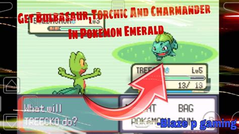 how to get bulbasaur in pokemon emerald