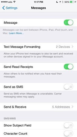 how to get childs text messages iphone 6