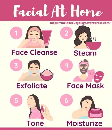 how to get clean face at home