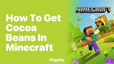 how to get cocoa beans minecraft