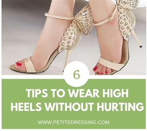how to get comfortable in heels