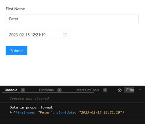 how to get datepicker value in javascript