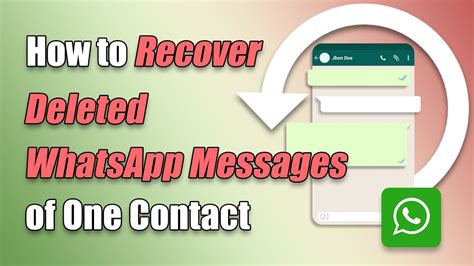 how to get deleted numbers from whatsapp