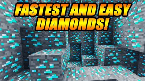 how to get diamonds fast in minecraft