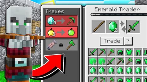 how to get emerald tools in minecraft