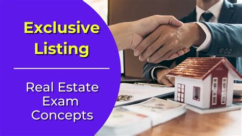 how to get exclusive listings