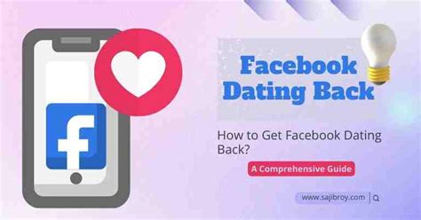 how to get facebook dating removed