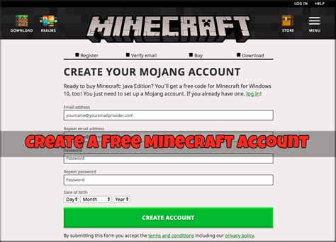 how to get free premium minecraft account