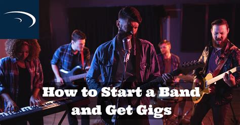 how to get gigs as a band