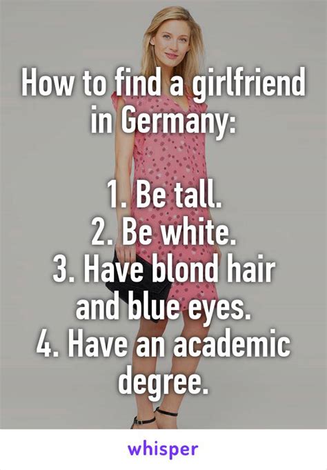 how to get girlfriend in germany