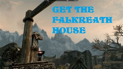 how to get house in falkreath